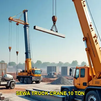 5 Alasan Memilih Sewa Truck Crane 10 Ton untuk Proyek Anda